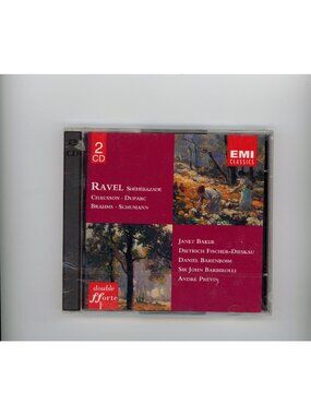 Janet Baker Ravel Shéhérazade EMI Classics 2-CD Sealed Schumann Brahms Chausson